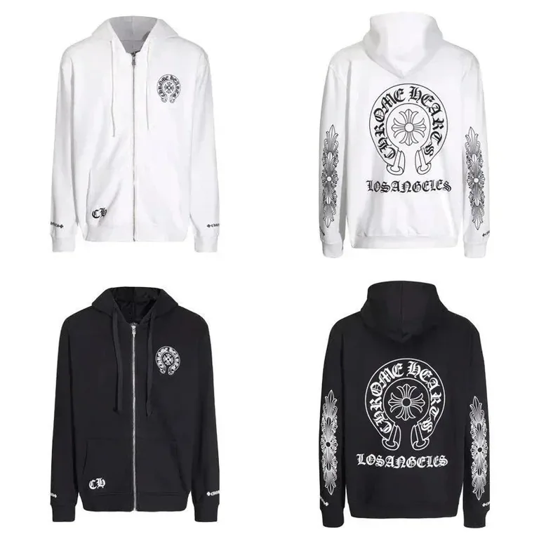 Chrome Hearts Los Angeles Logo Zip-Up Hoodie — listing photo