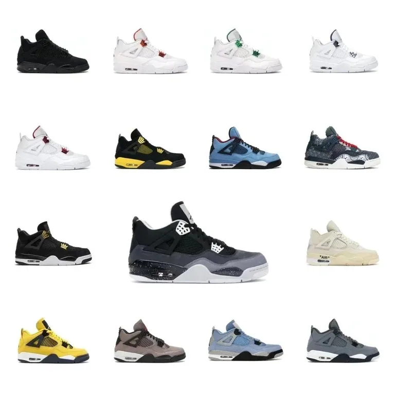 Nike Air Jordan 4 Sneakers [17 styles] — listing photo