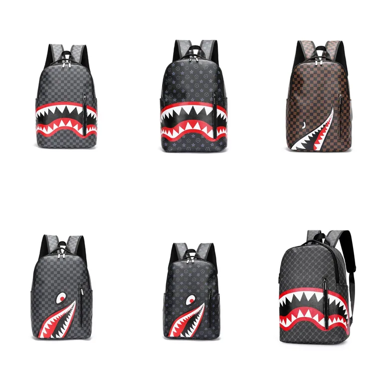 Shark Mouth Graphic Backpack — listing image