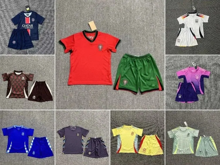 Kids' Football Jersey & Shorts Sets [17 styles] — listing photo