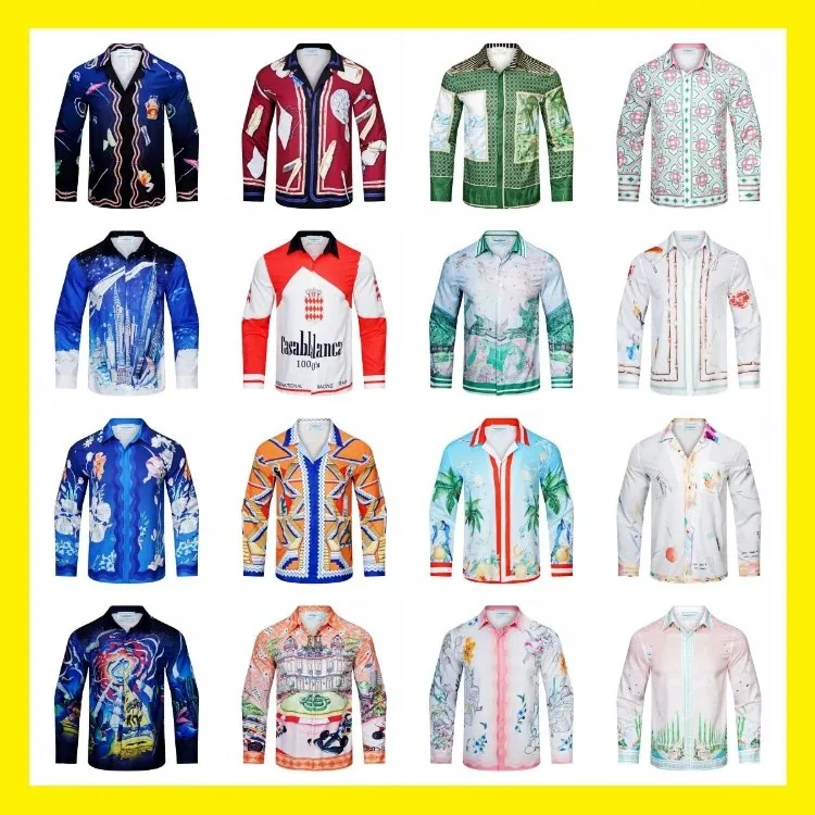 Casablanca Printed Long-Sleeve Shirts — listing image