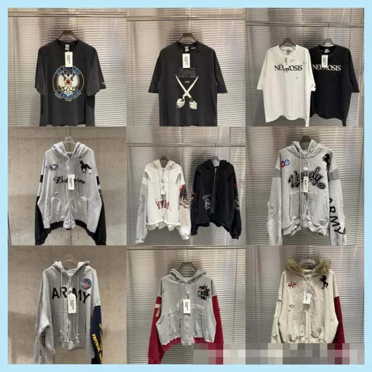 Protocol Distressed Zip Hoodies — listing image