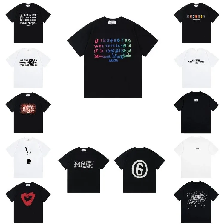 MM6 Maison Margiela Numeric-Logo T-Shirts — listing image