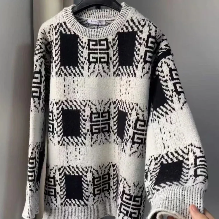 Givenchy Patchwork-Print Knit Sweaters — listing image
